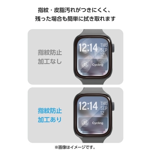 アップルウォッチ42mmガラスフィルム 極薄高透明