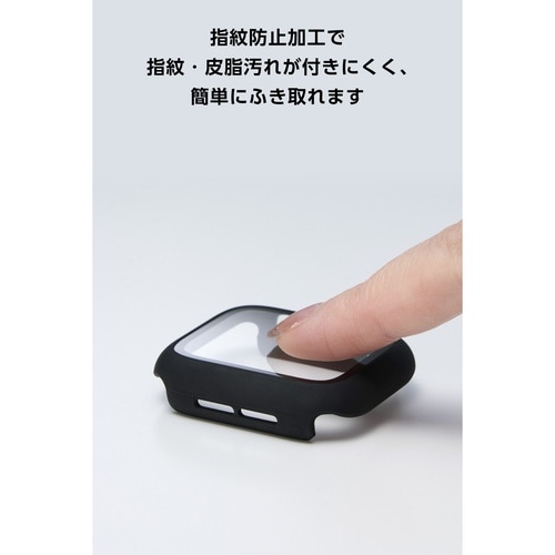 アップルウォッチSE40mm ゴリラガラス 黒