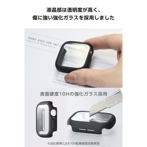 アップルウォッチSE40mm カバー ブラック