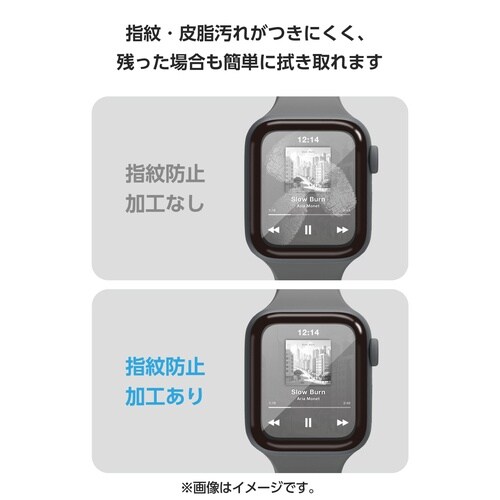 アップルウォッチSE40mmガラスフィルム 高透明