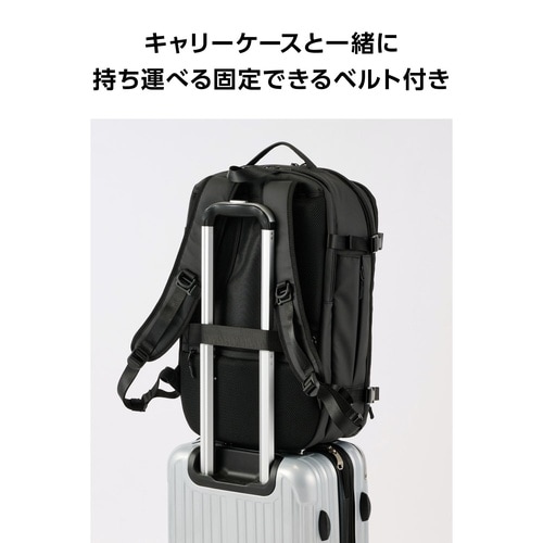 リュック シューズ収納 15.6インチPC 黒