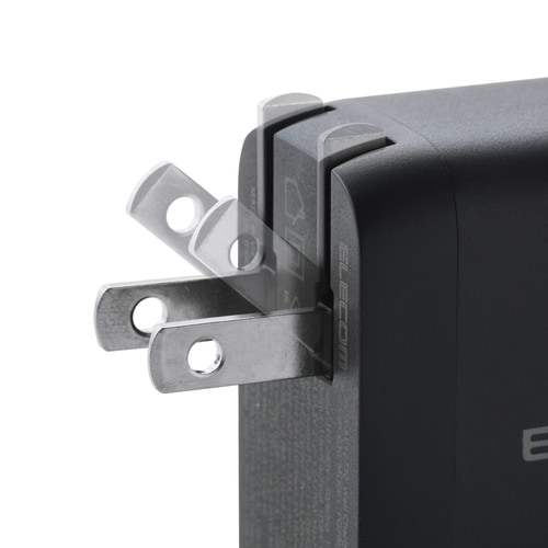 USB充電器 C×2+A×1 70W ブラック