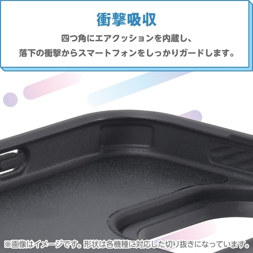 iPhone17ケース 背面ディスプレイ ブラック