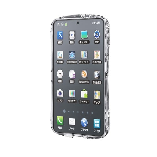 Galaxy S26 ケース グリッピー クリア