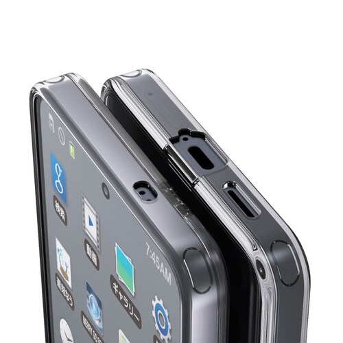 Galaxy S26 ハイブリッドケース クリア