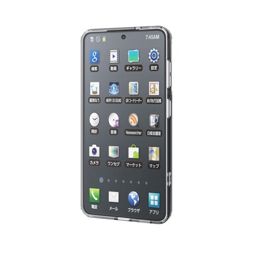 Galaxy S26 ハイブリッドケース クリア