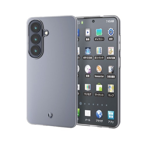 Galaxy S26 ソフトケース 薄型 クリア