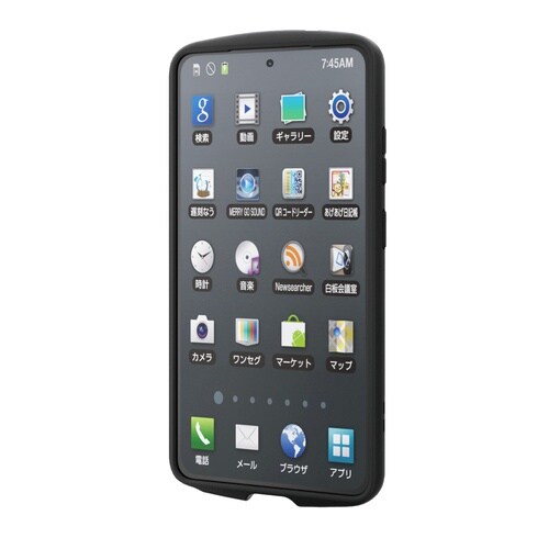 Galaxy S26U ケース 耐衝撃 ブラック