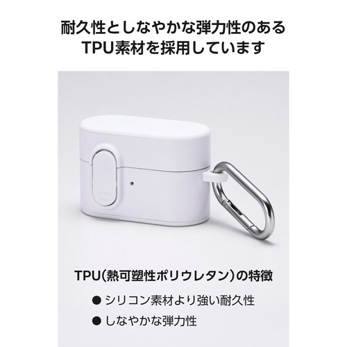 SONYWF−1000XM6 ケース ロック付 白