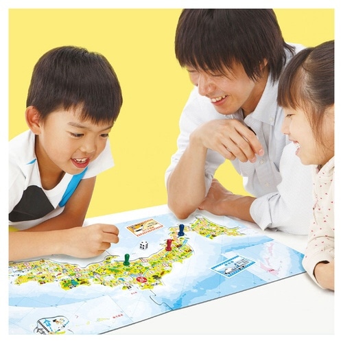 パズル&ゲーム 日本地図2層式×6