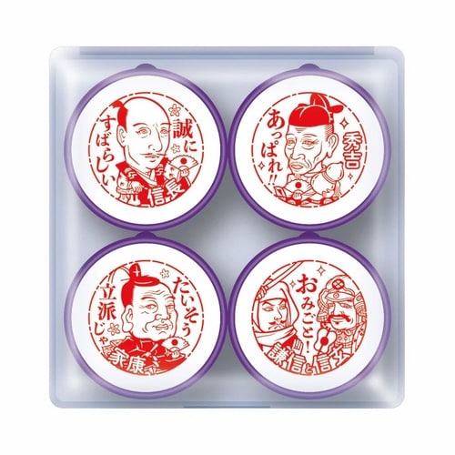 戦国武将 先生のごほうびスタンプ×3