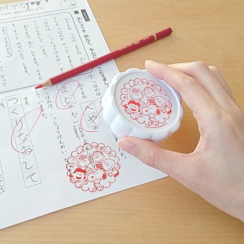 大きなごほうびスタンプ スヌーピー×6