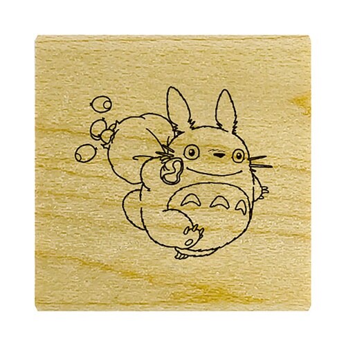 きんちゃくすたんぷ 中トトロとドングリ×3