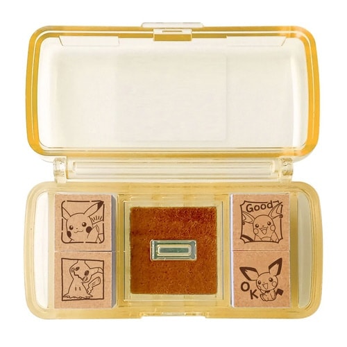 ミニスタンプ ポケモン ピカチュウたち×6