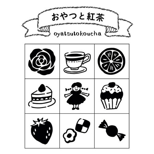手帳のあいぼう おやつ紅茶×3