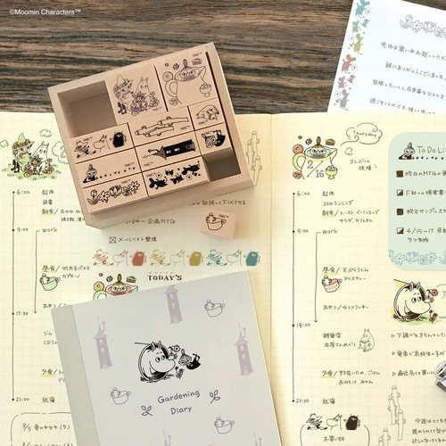 はんこセット Moomin×3