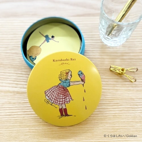 くらはしれい缶メモグリーン×10