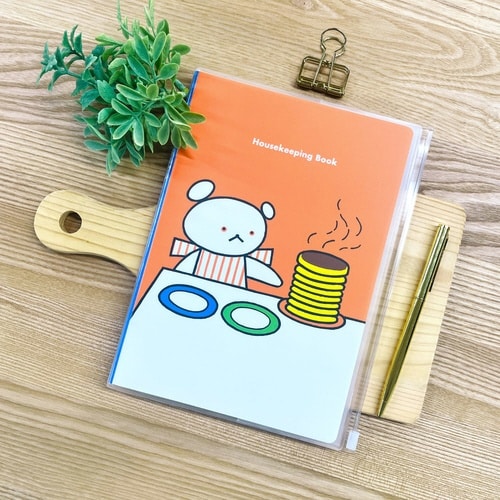 こぐまちゃんA5シンプル家計簿×6