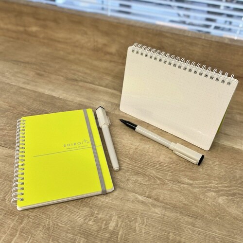SHIROitaB6ノート(イエロー)×6