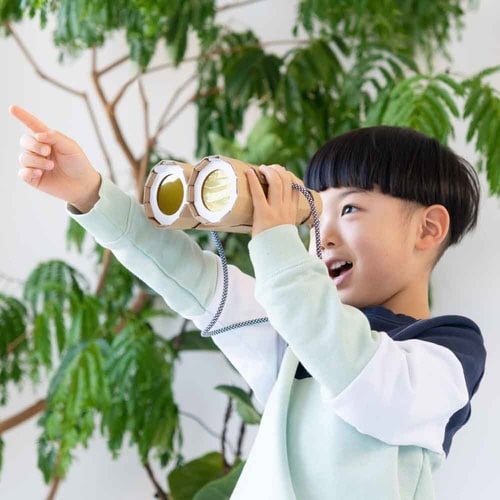 ダンボール工作キット(双眼鏡)×3