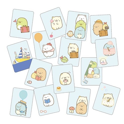 すみっコぐらし スリーヒントカードゲーム×3