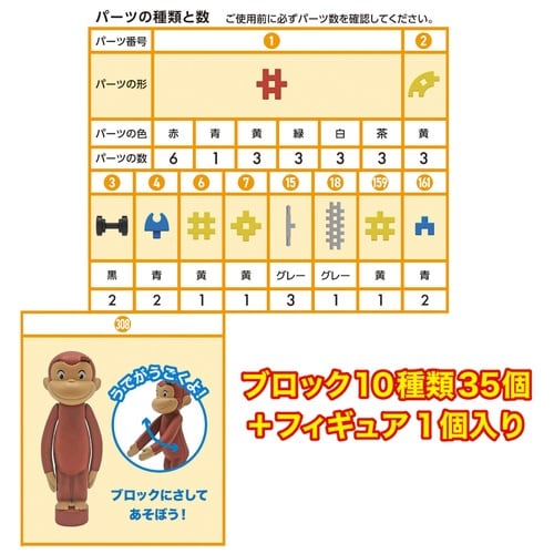 ニューブロックおさるのジョージバッグ×3