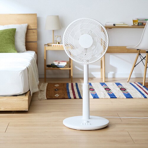 リビング扇 30cm メカ式 ホワイト
