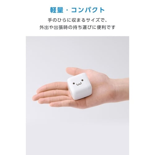 65W USB−C 充電器 PD 折畳 しろちゃん