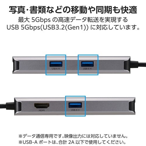 ドッキングステーション 5in1 銀
