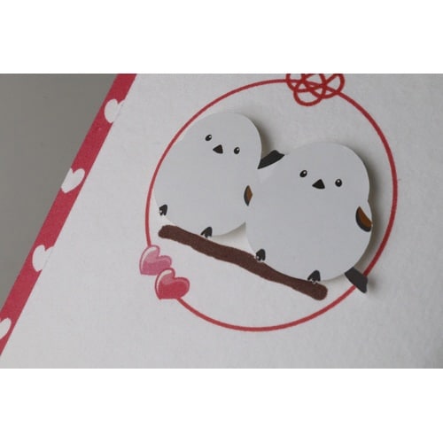 ペーパーカットマスコット付金封(御結婚御祝)×5