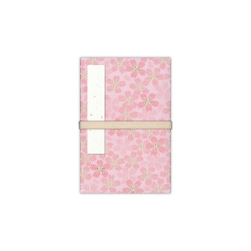 御朱印帳 桜金襴 ピンク