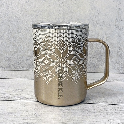 マグ 16oz フェアアイルゴールド