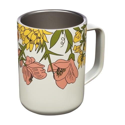 マグ 16oz クリームワイルドフラワー