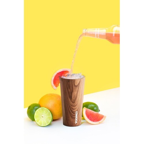 タンブラー 16oz ウォルナットウッド