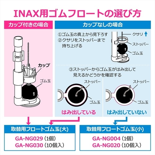 ロータンクゴムフロート 10ヶ入