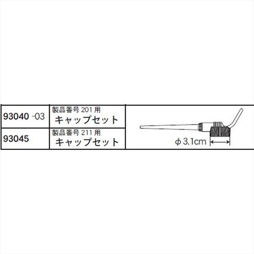キャップセット(201用) #93040