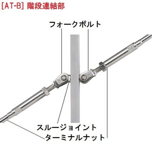 AK13054 フォークボルト 右ねじ