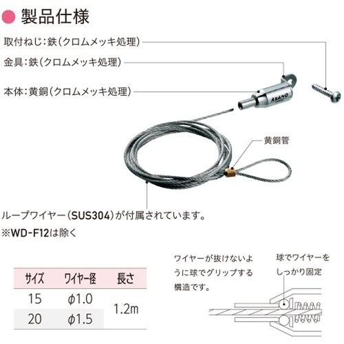 AK16913 ワイヤーディスプレイWD−F2