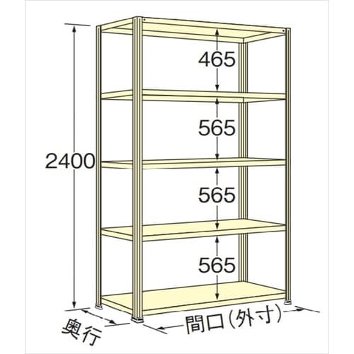 WO2409M05 軽量棚 100kgタイプ