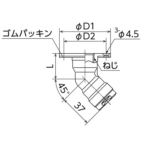 ALC用カラービス アイボリー 50本 L65