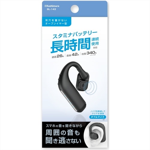 ワイヤレスイヤホン OWS スタミナ& Wマイク