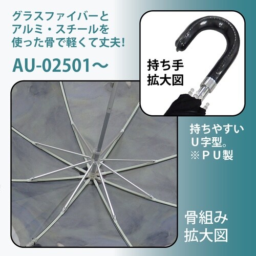 名画折りたたみ傘(ルノワール「大きな花瓶」)