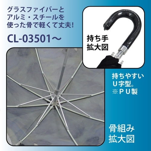ラッセン 折りたたみ傘「ドルフィン シンフォニー」