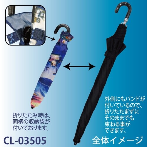 ラッセン 折りたたみ傘「カミングホームタートルズ」
