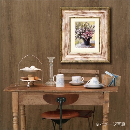 モネ「花びんの花」