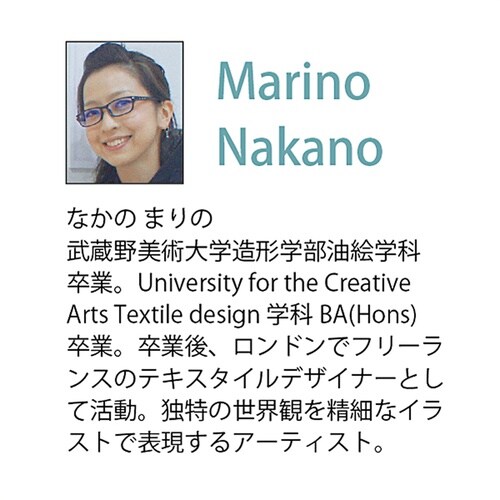 八角ミラーS なかのまりの「ゴージャスフラワーズ」