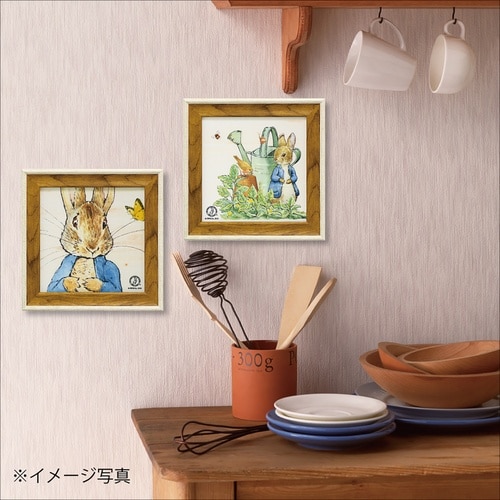 ピーターラビットアート「ピーターとじょうろ」