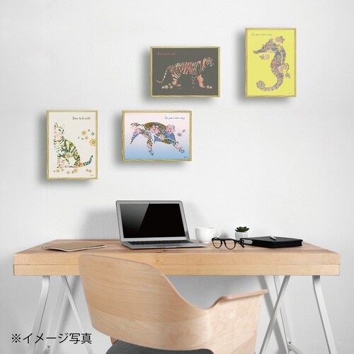アニマルシルエットアート「シータートルS」
