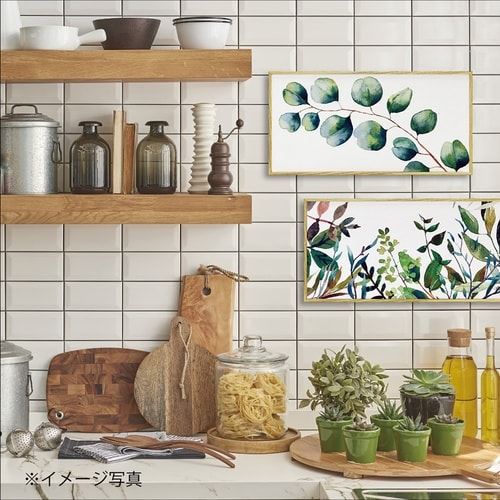 モダンキャンバスアート「ユーカリ(M)」