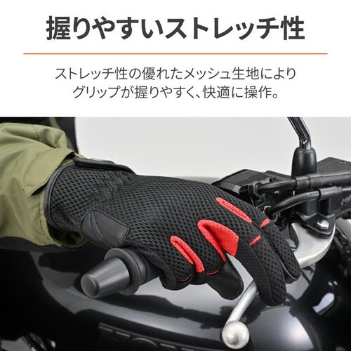 DG−001 フルメッシュスタンダードグローブ カ